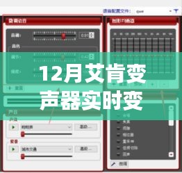 十二月艾肯变声器实时变音魅力探索，一场声音之旅