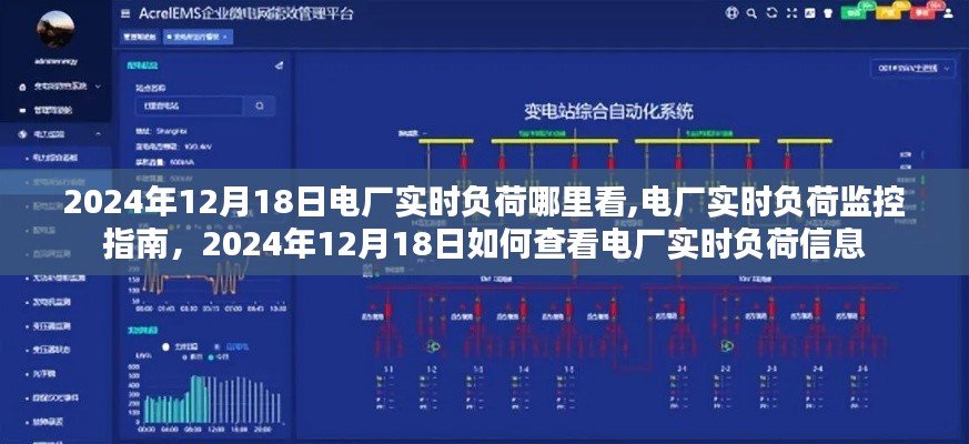 电厂实时负荷监控指南，如何查看电厂实时负荷信息（针对2024年12月18日）