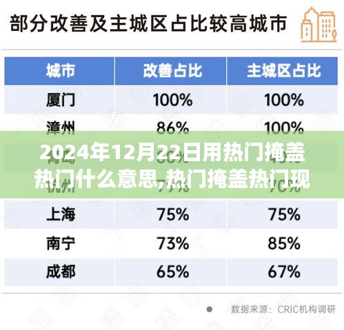 揭秘热门掩盖热门现象，探究背后的真相与意义（以2024年12月22日为背景）