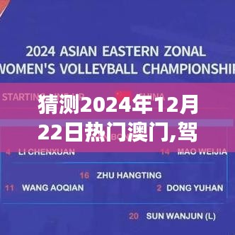 澳门未来蜕变之旅，驾驭梦想，预测2024年12月22日热门展望