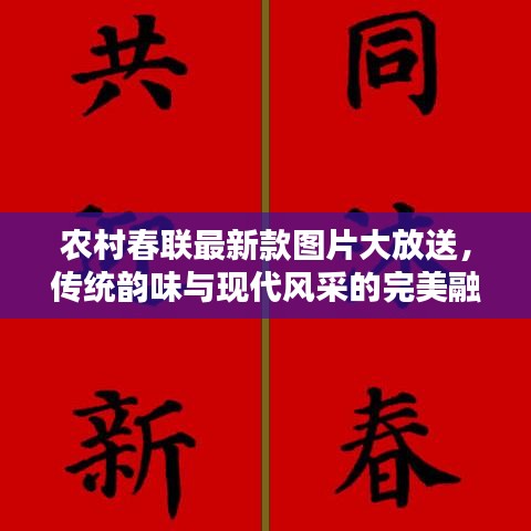 农村春联最新款图片大放送，传统韵味与现代风采的完美融合！