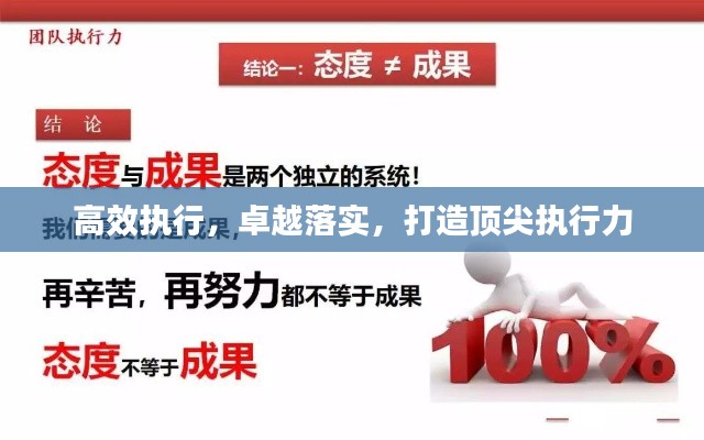 高效执行，卓越落实，打造顶尖执行力