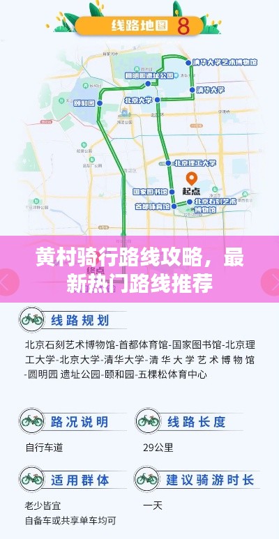 黄村骑行路线攻略，最新热门路线推荐