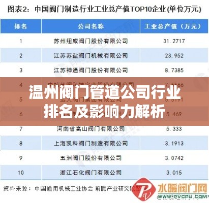 温州阀门管道公司行业排名及影响力解析