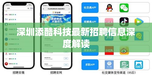 深圳添酷科技最新招聘信息深度解读
