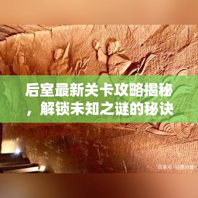 后室最新关卡攻略揭秘，解锁未知之谜的秘诀！
